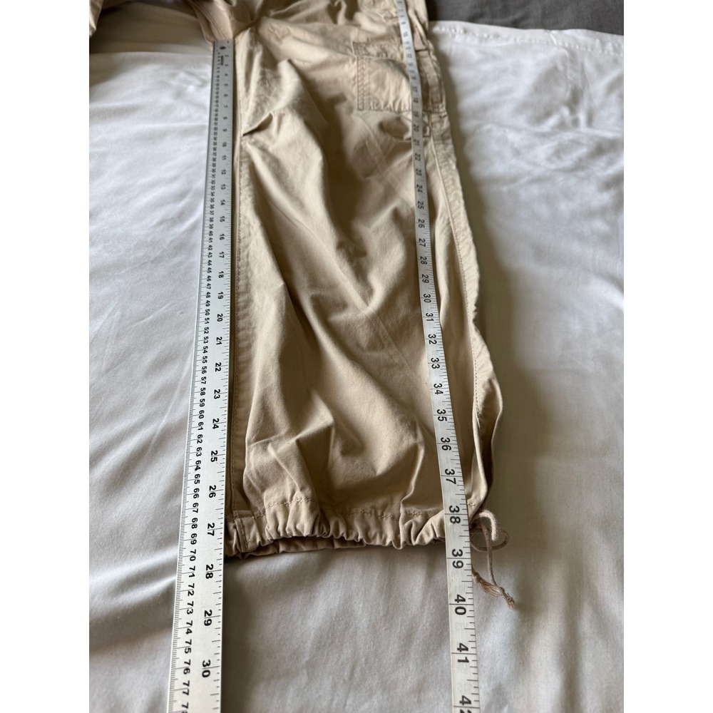 Refuge Womens Beige Tan Cargo Utility Pants Size S Gorpcore Streetwear Baggy - Picture 14 of 15